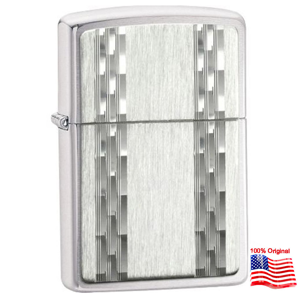 

Зажигалка Zippo 24994 DIAMOND STRIPES серая 24994