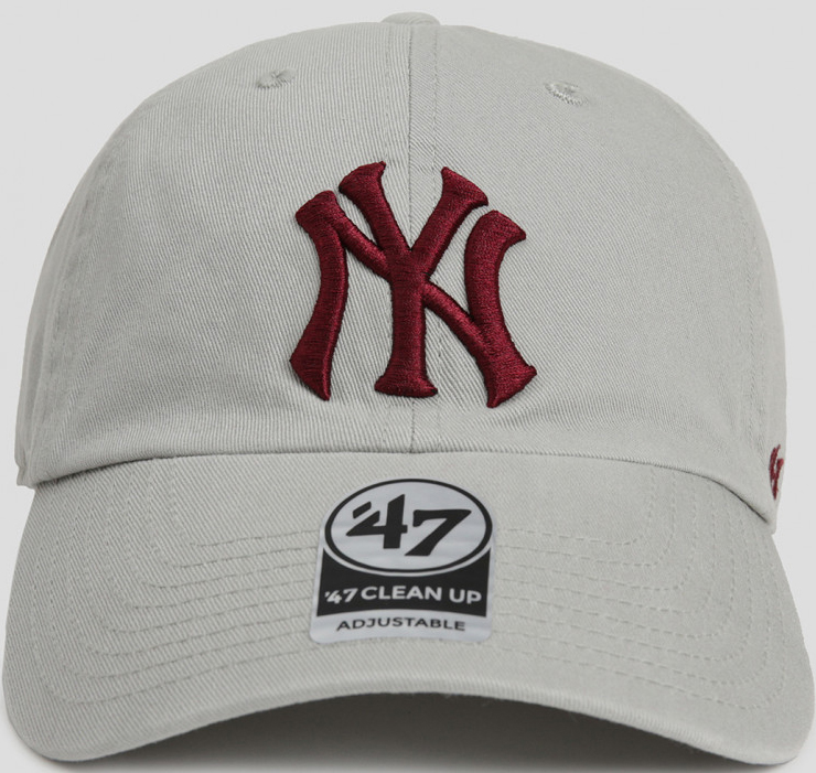 

Кепка 47Brand New York Yankees B-RGW17GWSNL-GYE Серая