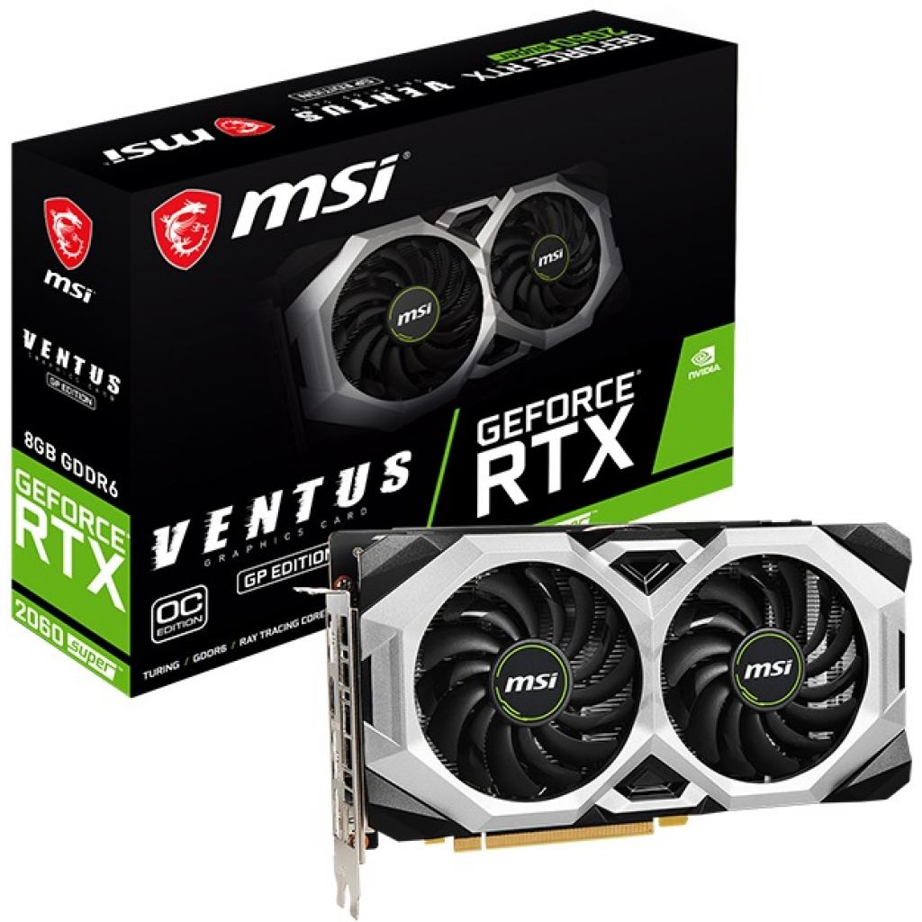 

Відеокарта MSI GeForce RTX2060 SUPER 8192Mb VENTUS GP OC (RTX 2060 SUPER VENTUS GP OC)