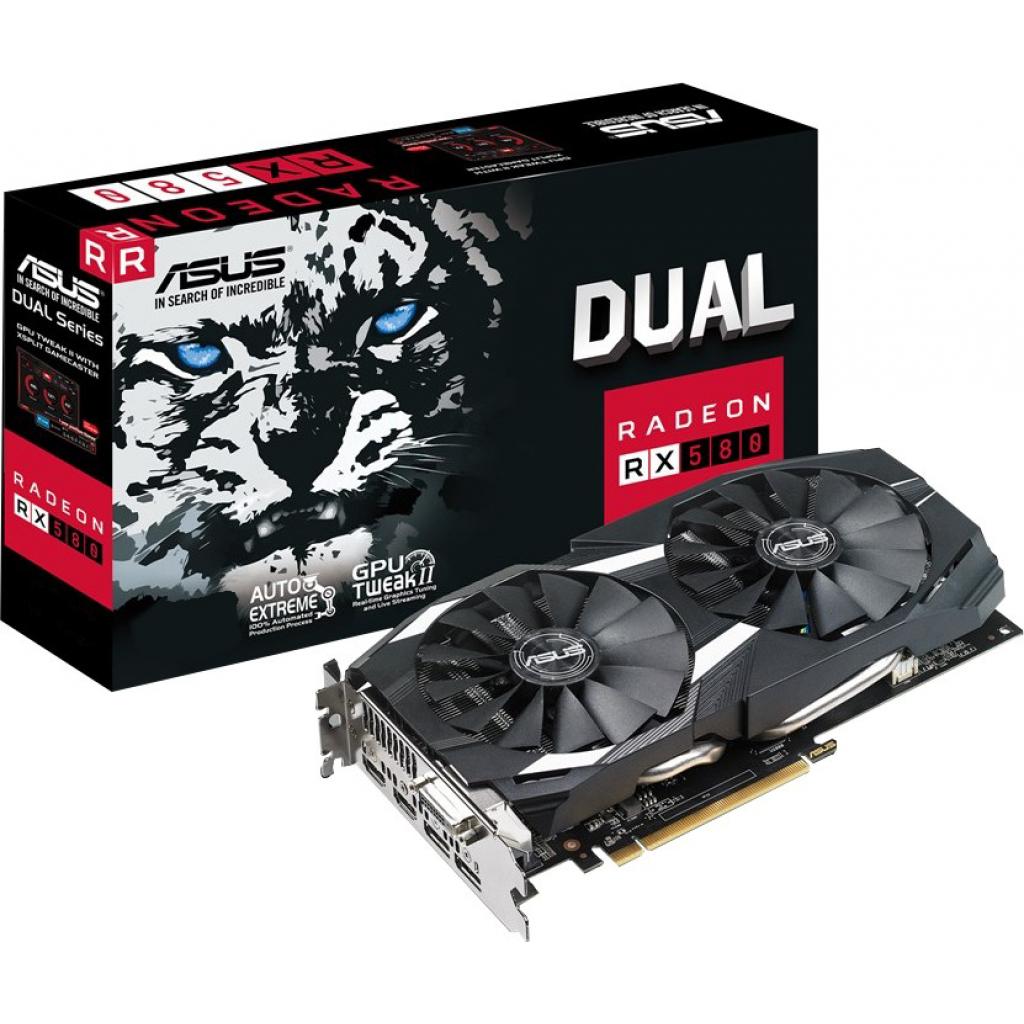 

Відеокарта ASUS Radeon RX 580 8192Mb DUAL OC (DUAL-RX580-O8G)