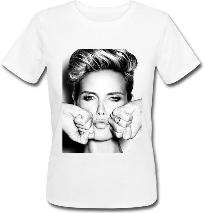 

Футболка HEADBANGER Heidi Klum  Белая, Футболка HEADBANGER Heidi Klum S Белая