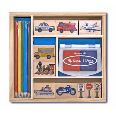 

Набор для творчества Melissa&Doug штампы "Машинки" (MD2409)