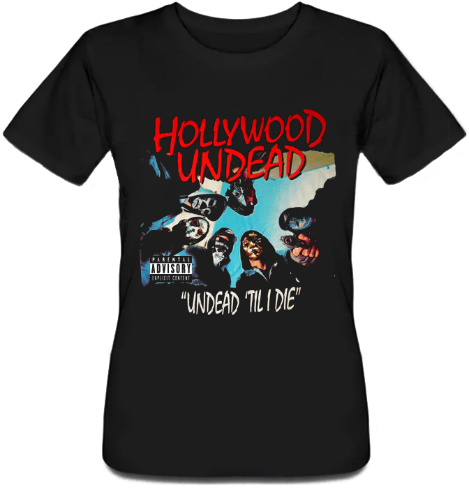 

Футболка HEADBANGER Hollywood Undead - Till I Die  Черная, Футболка HEADBANGER Hollywood Undead - Till I Die XS Черная