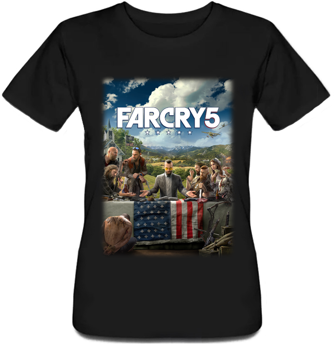 

Футболка HEADBANGER Far Cry 5  Черная, Футболка HEADBANGER Far Cry 5 XS Черная