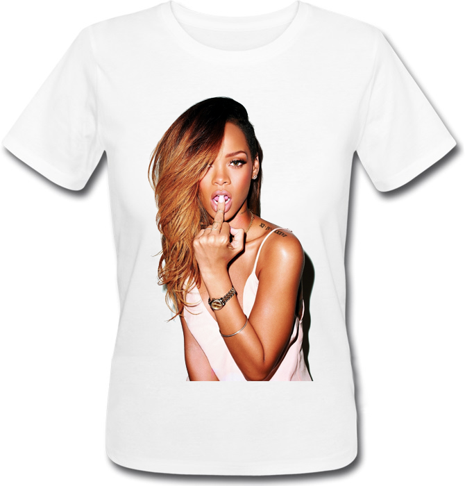 

Футболка HEADBANGER Rihanna  Белая, Футболка HEADBANGER Rihanna XS Белая