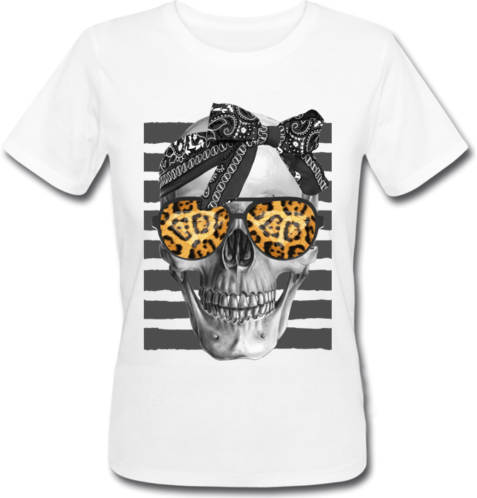 

Футболка HEADBANGER Skull With Bandana  Белая, Футболка HEADBANGER Skull With Bandana L Белая