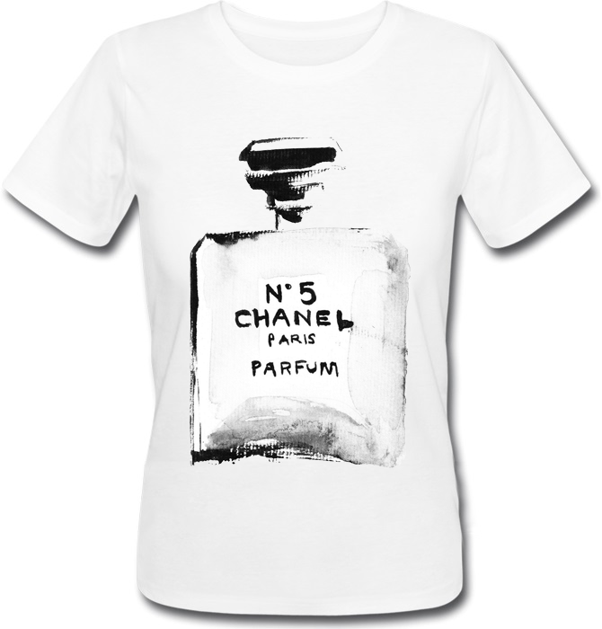 

Футболка HEADBANGER Chanel No. 5  Белая, Футболка HEADBANGER Chanel No. 5 XS Белая