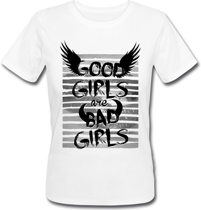 

Футболка HEADBANGER Good Girls Are Bad Girls XXL Белая