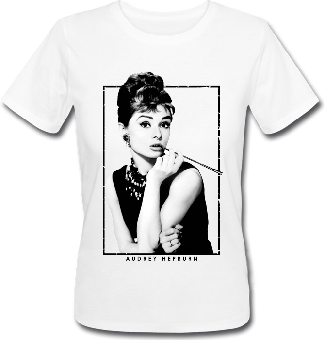 

Футболка HEADBANGER Audrey Hepburn  Белая, Футболка HEADBANGER Audrey Hepburn XL Белая