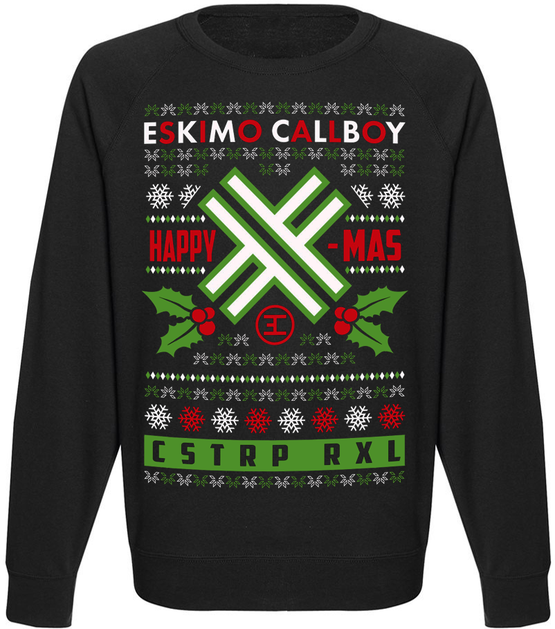 

Свитшот HEADBANGER Eskimo Callboy - Happy X-Mas  Черный, Свитшот HEADBANGER Eskimo Callboy - Happy X-Mas L Черный