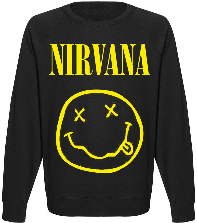 

Свитшот HEADBANGER Nirvana (logo)  Черный, Свитшот HEADBANGER Nirvana (logo) XL Черный