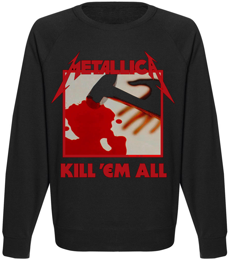 

Свитшот HEADBANGER Metallica - Kill 'Em All  Черный, Свитшот HEADBANGER Metallica - Kill 'Em All XL Черный