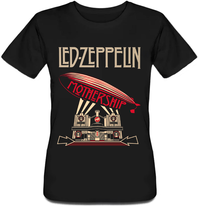 

Футболка HEADBANGER Led Zeppelin - MothershipM Черная