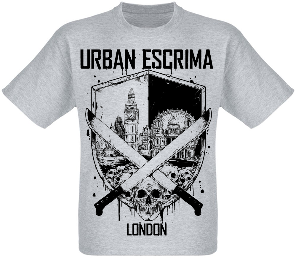 

Футболка Print Planet Urban Escrima "London" меланж XXL
