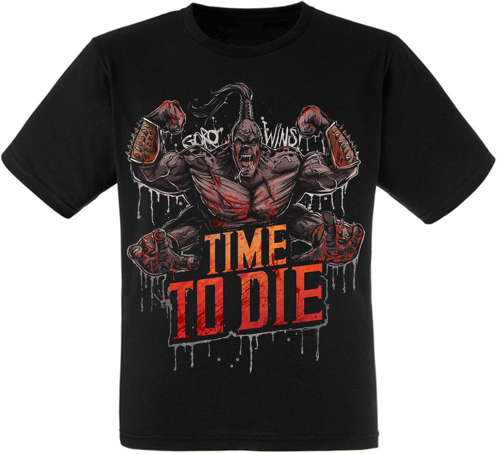 

Футболка Print Planet Mortal Kombat "Time To Die" (Goro, Футболка Print Planet Mortal Kombat "Time To Die" (Goro) L