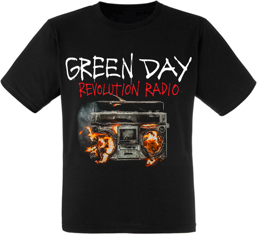 

Футболка Print Planet Green Day "Revolution Radio, Футболка Print Planet Green Day "Revolution Radio" M