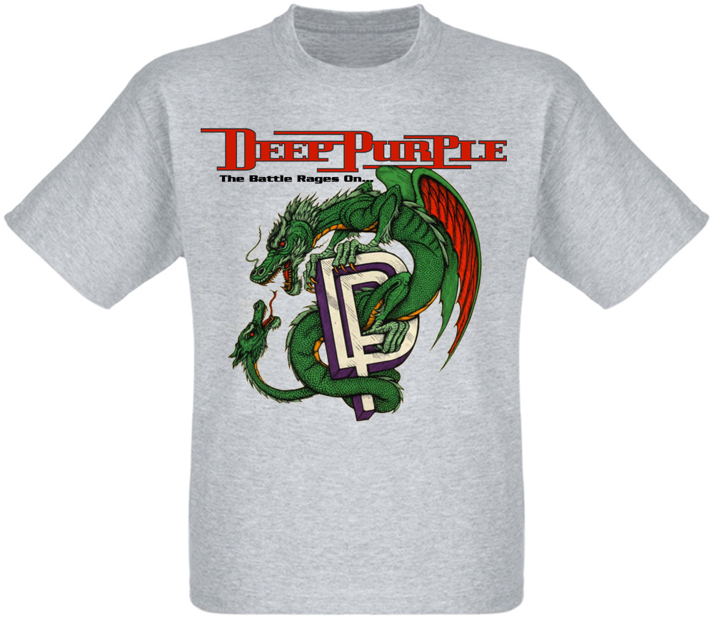 

Футболка HEADBANGER Deep Purple - The Battle Rages On меланж XXL