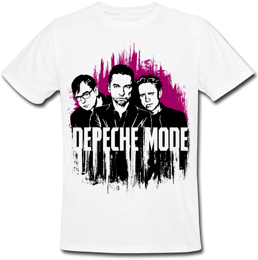 

Футболка HEADBANGER Depeche Mode белая XXL