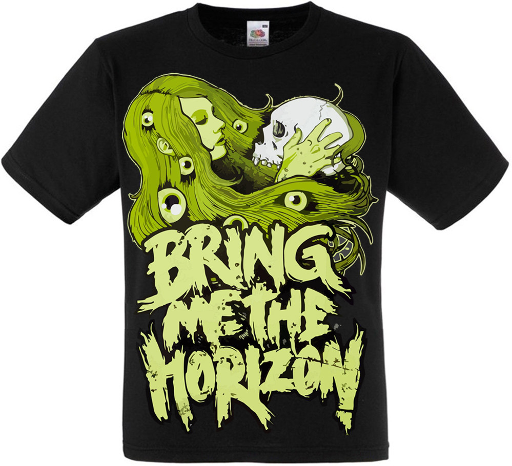 

Футболка HEADBANGER Bring Me The Horizon (girl and skull, Футболка HEADBANGER Bring Me The Horizon (girl and skull) S
