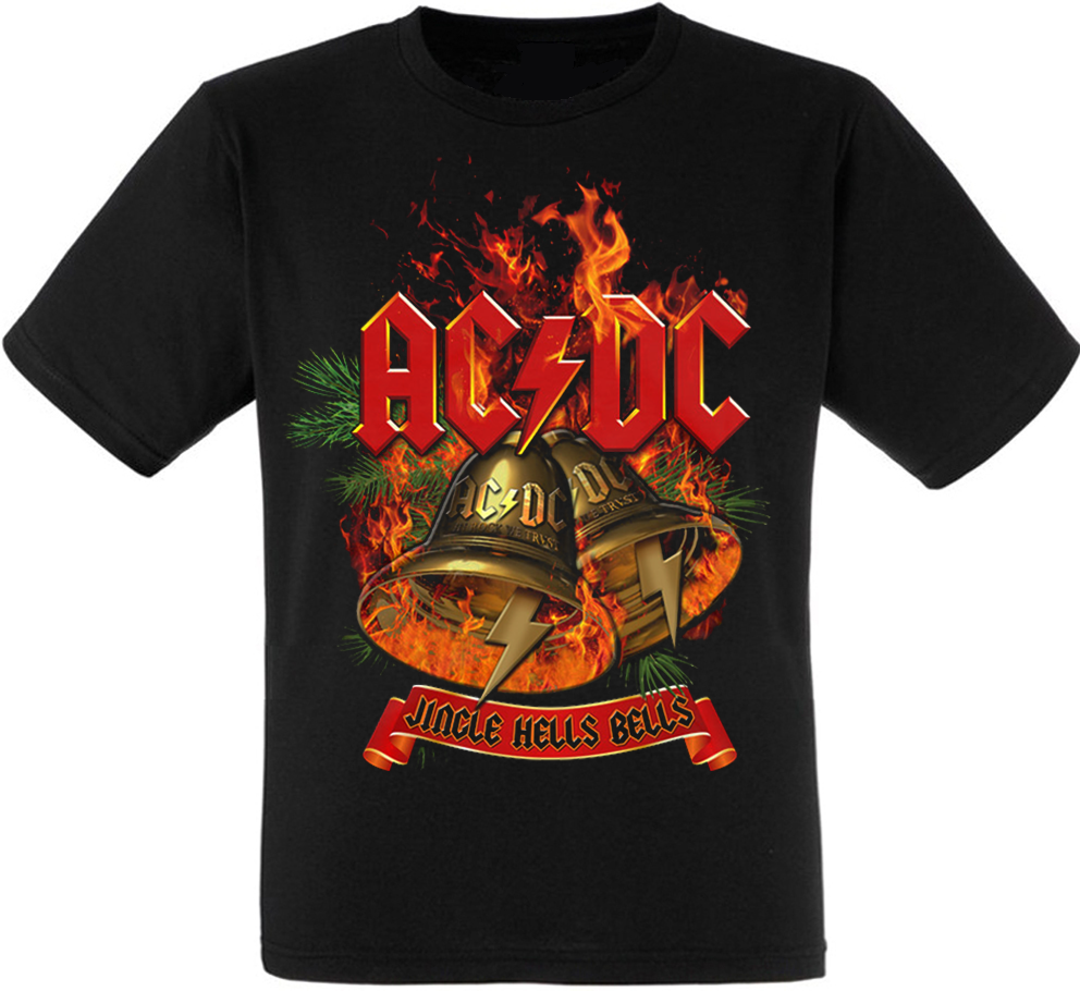 

Футболка Print Planet AC/DC - Jingle Hells Bells, Футболка Print Planet AC/DC - Jingle Hells Bells XL
