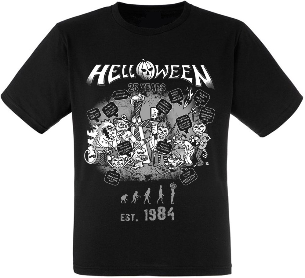 

Футболка HEADBANGER Helloween - Est. 1984, Футболка HEADBANGER Helloween - Est. 1984 XL