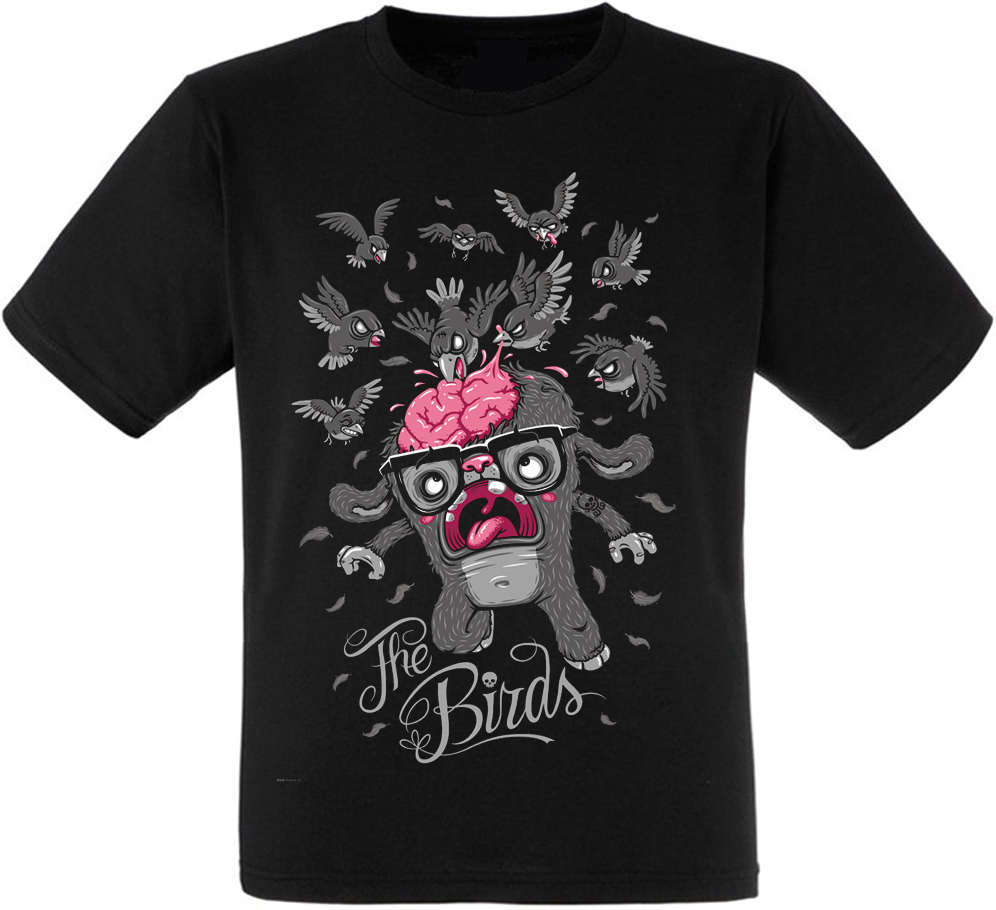 

Футболка Print Planet The Birds, Футболка Print Planet The Birds S