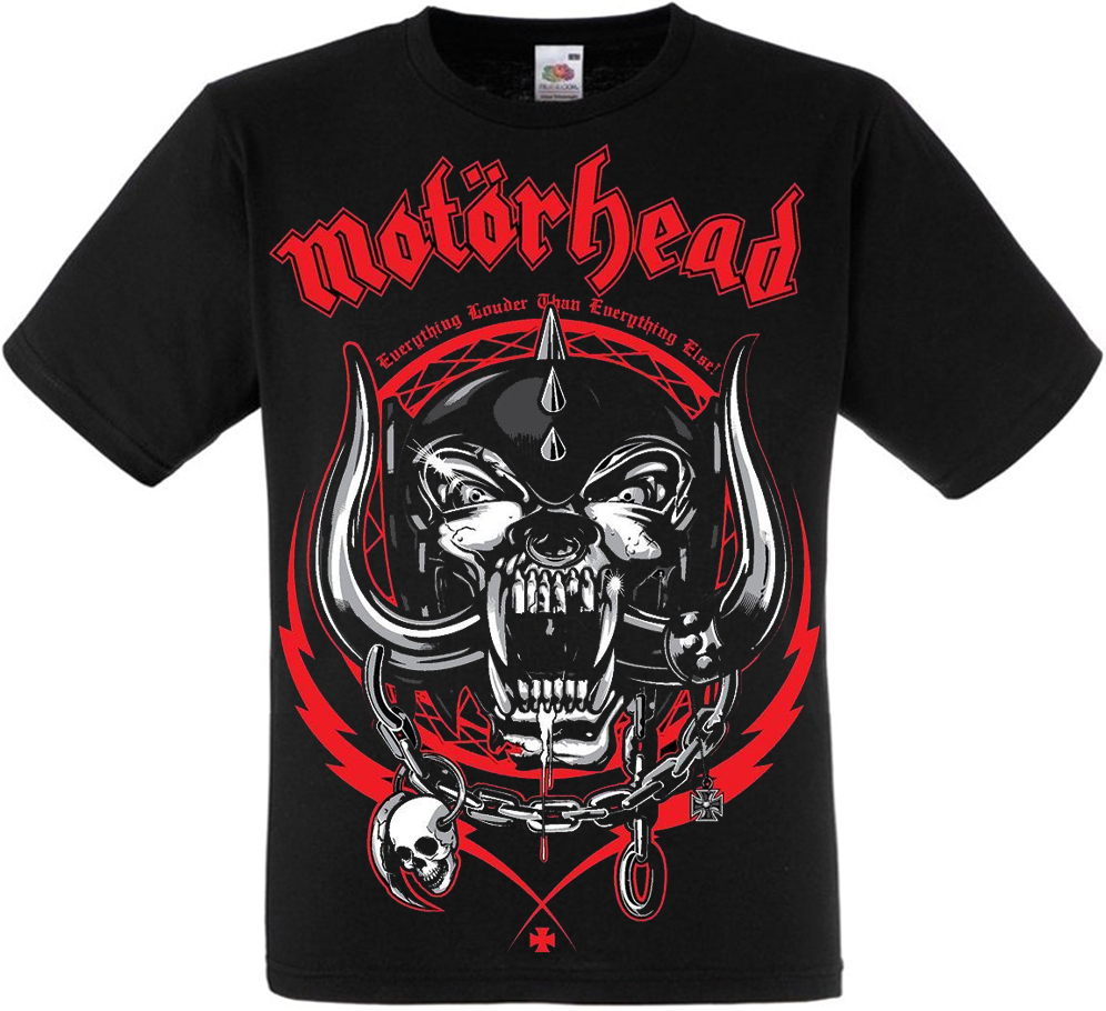 

Футболка Print Planet Motorhead "Everything Louder Than Everyone Else, Футболка Print Planet Motorhead "Everything Louder Than Everyone Else" XL
