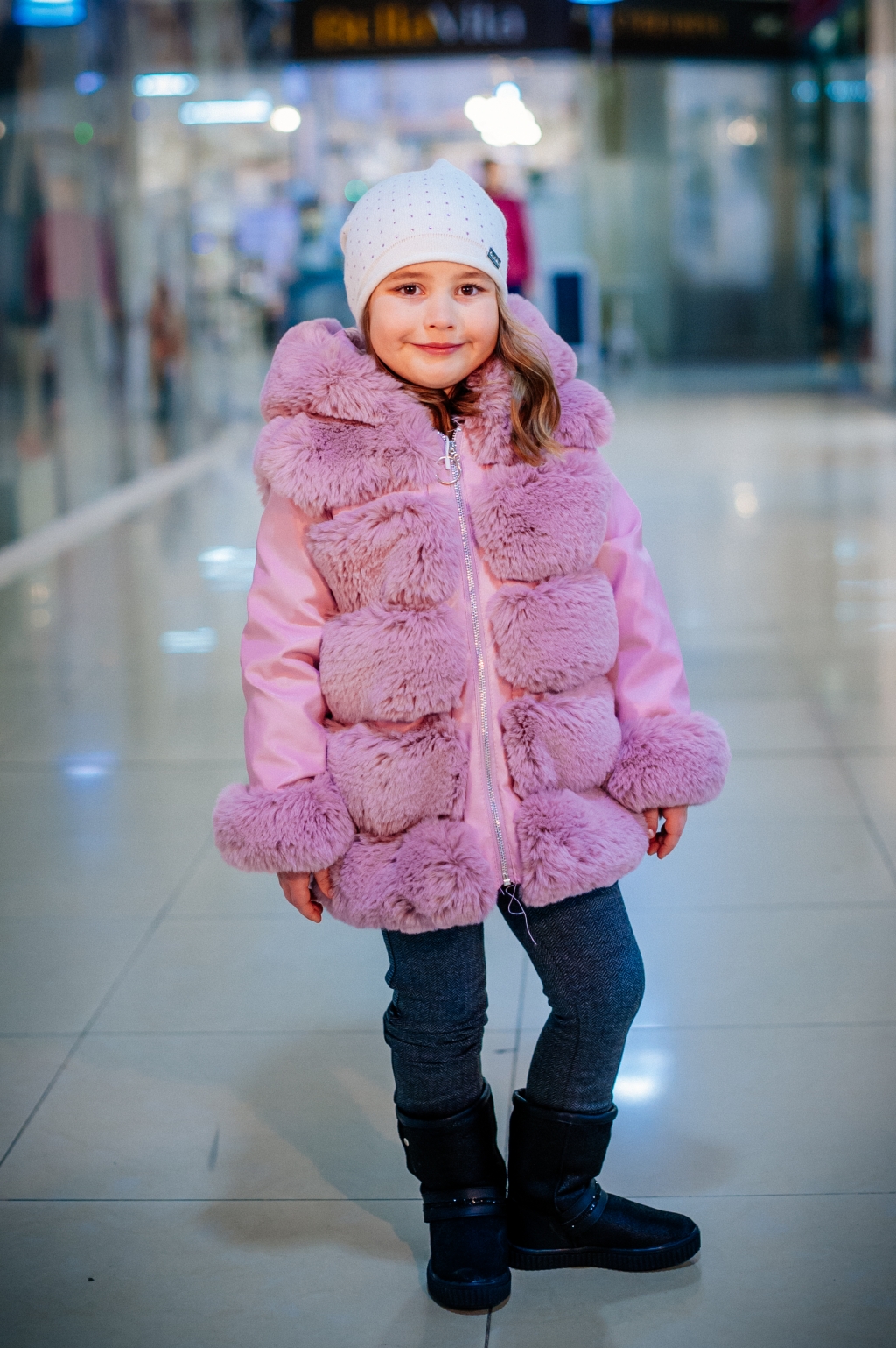 

Шуба Nu Wang Shop 128 см Розовый (2125000529721)