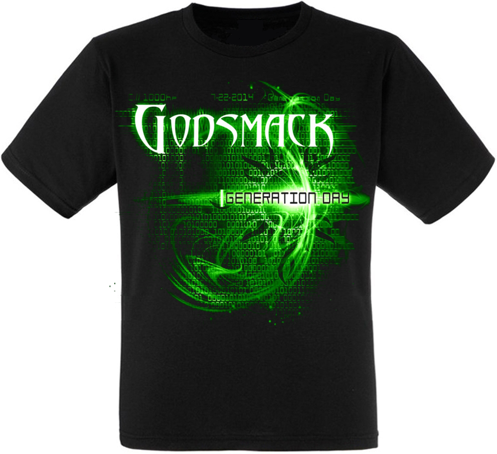 

Футболка Print Planet Godsmack "Generation Day, Футболка Print Planet Godsmack "Generation Day" S