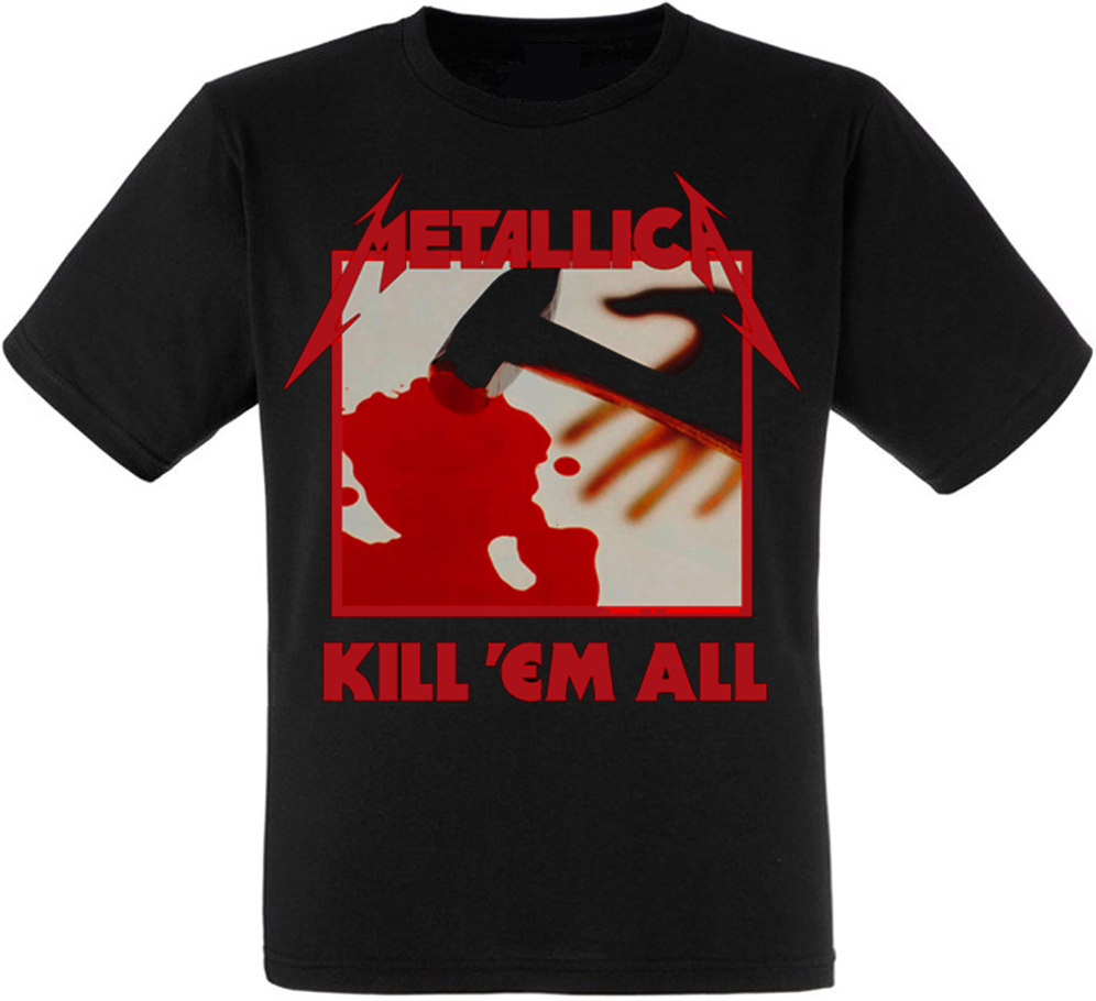 

Футболка HEADBANGER Metallica - Kill 'Em All, Футболка HEADBANGER Metallica - Kill 'Em All XL
