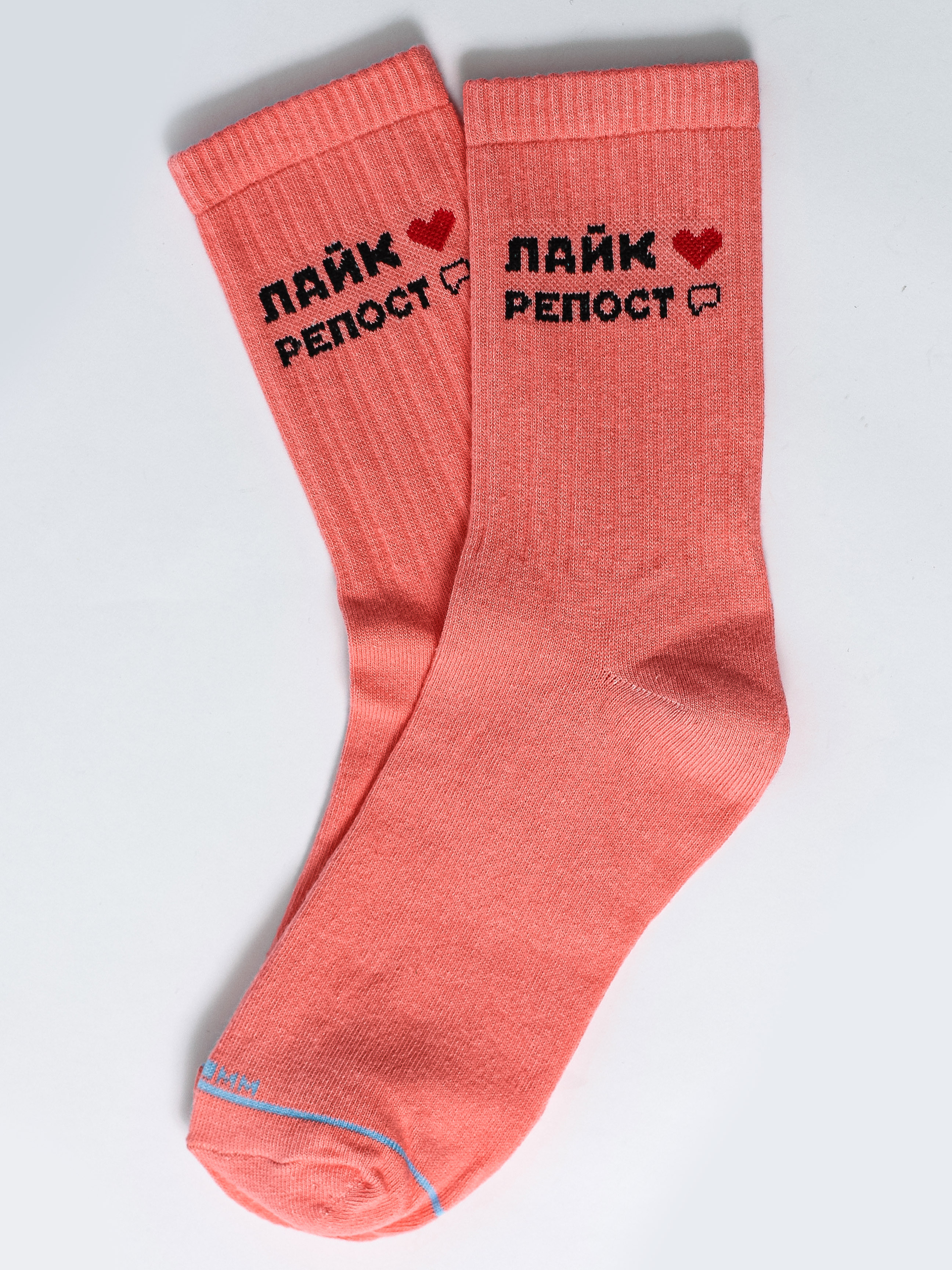 

Женские носки LOMM Premium Лайк & Репост розовые LOMM BLW 0125р 36-42 розовый