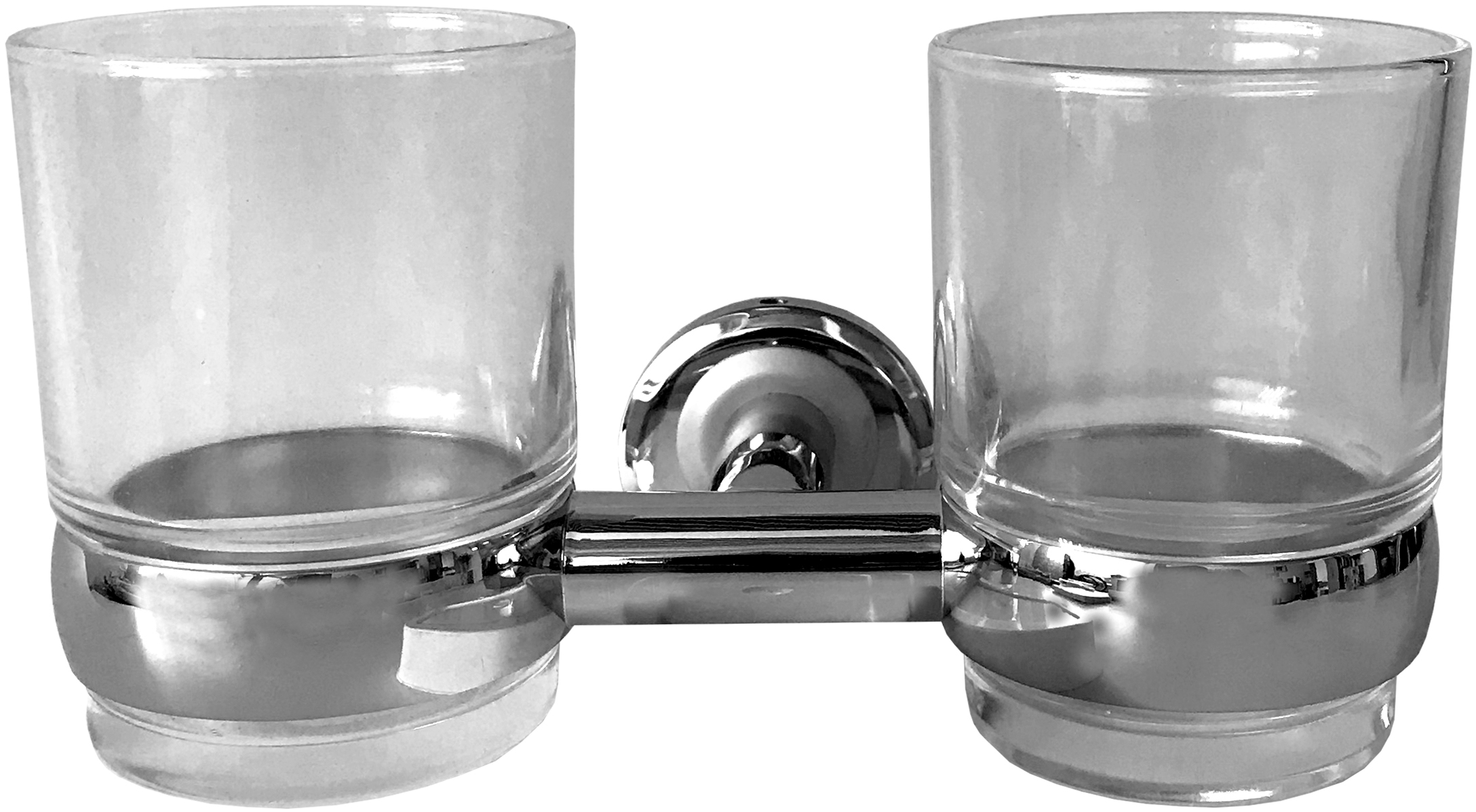 

Стакан для ванной PERFECT SANITARY APPLIANCES YL 3801 круглый двойной Стекло Латунь