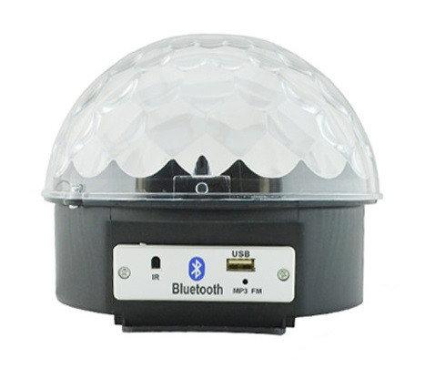 

Светомузыка диско шар Magic Ball Music MP3 плеер с bluetooth Спартак XXB 01/M6