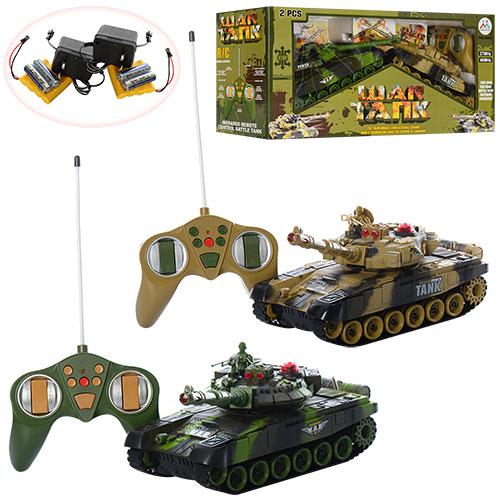 

Танковый бой на радиоуправлении War Tank 9993-2PC 2 танка, свет, звук