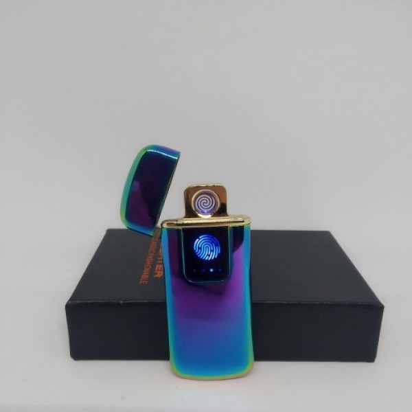 

Зажигалка спиральная сенсорная Lighter USB Хамелеон