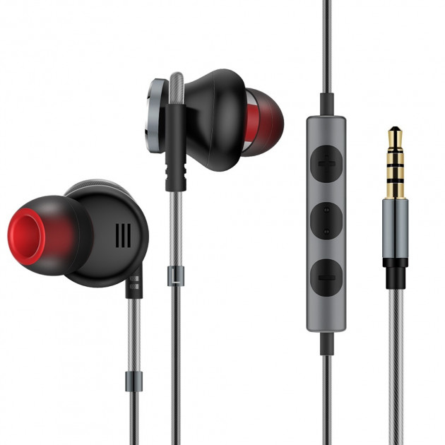 

Наушники вакуумные Borofone BM1 Gray