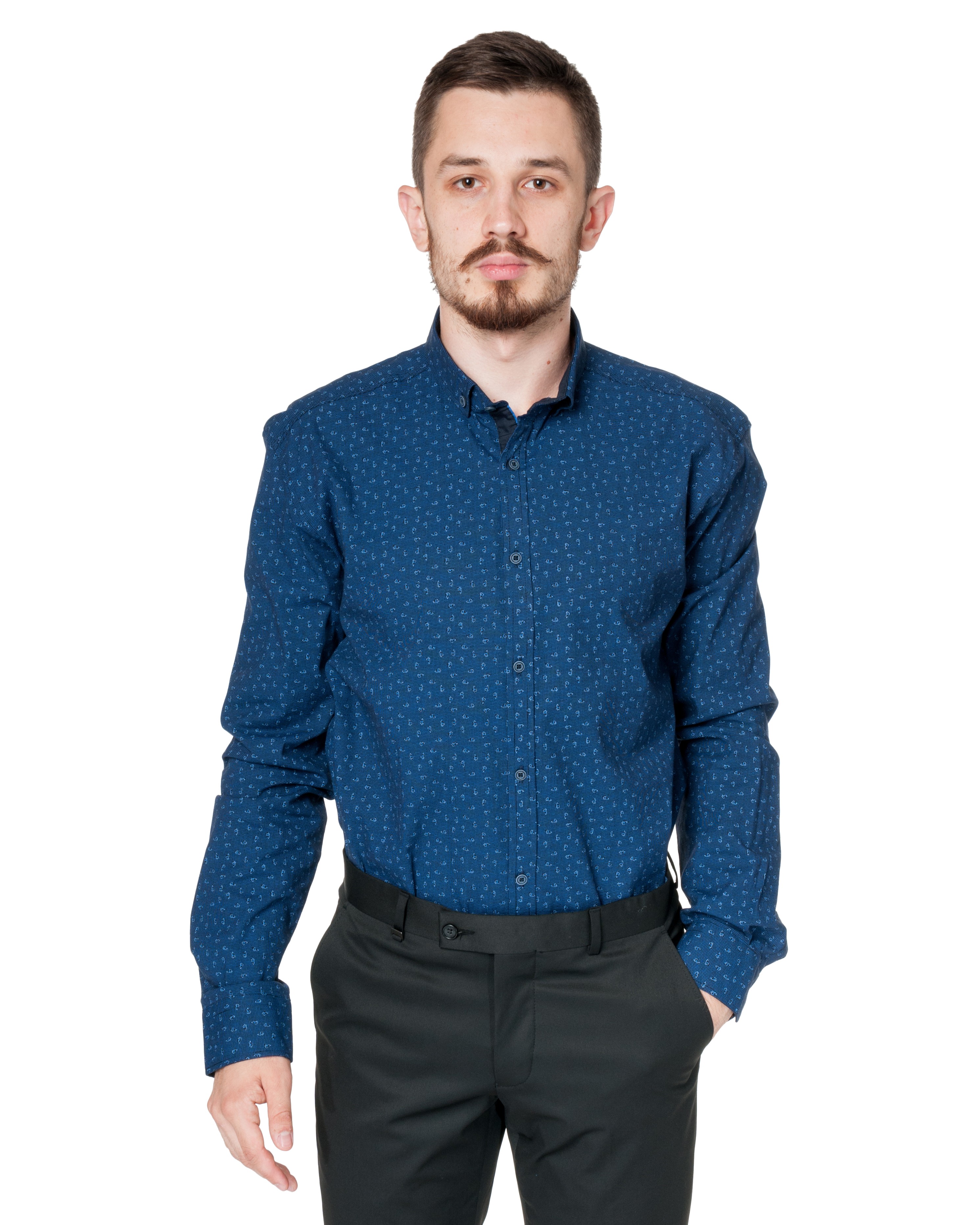 

Рубашка MCR  темно-синий 37725, Рубашка MCR 6XL темно-синий 37725