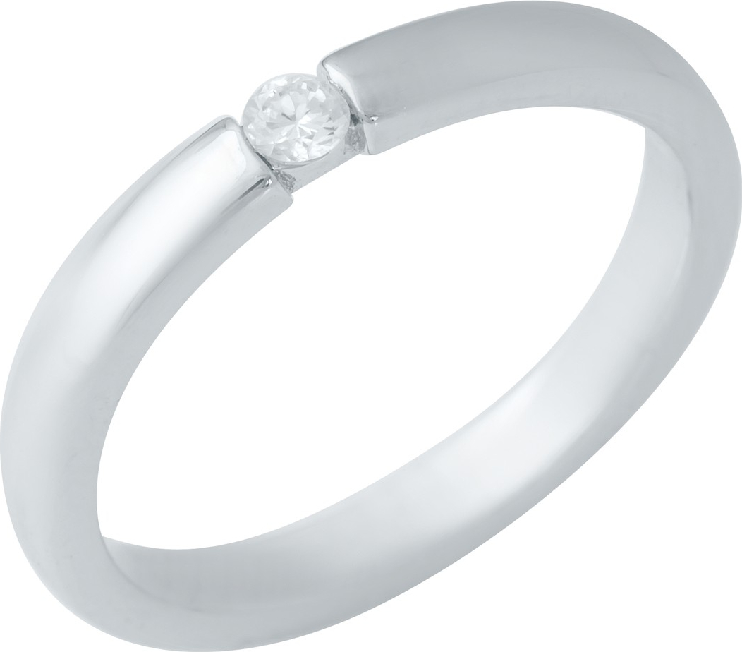 

Серебряное кольцо SilverBreeze с фианитами 18 размер