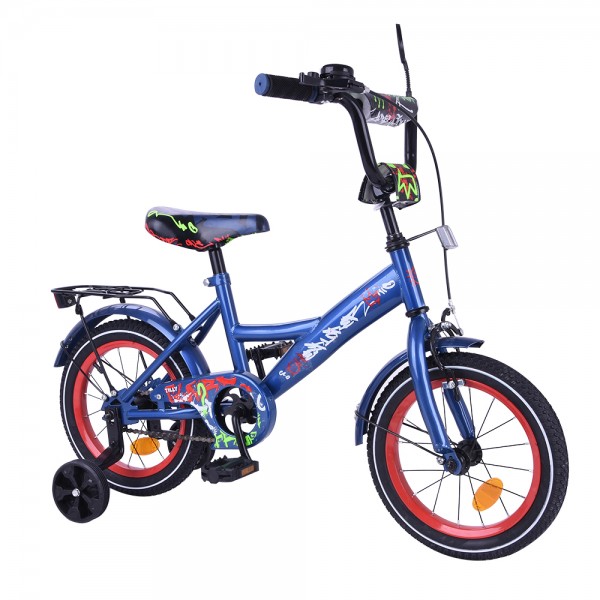 

Велосипед Tilly EXPLORER 14" T-214112 Blue/Red (F00203102)