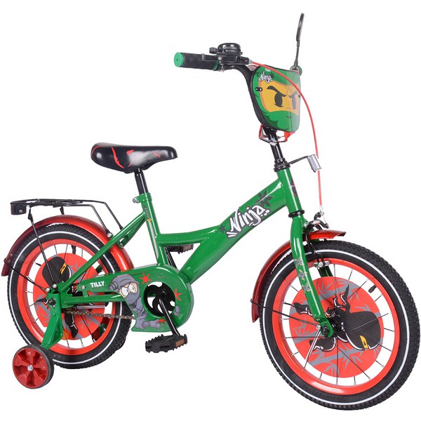 

Велосипед TILLY Ninja 16" T-216216/1 Khaki/Red (F00203133)
