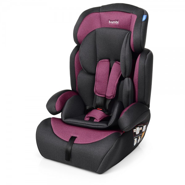 

Автокресло Bambi M 3546 PINK GRAY (TR00229)