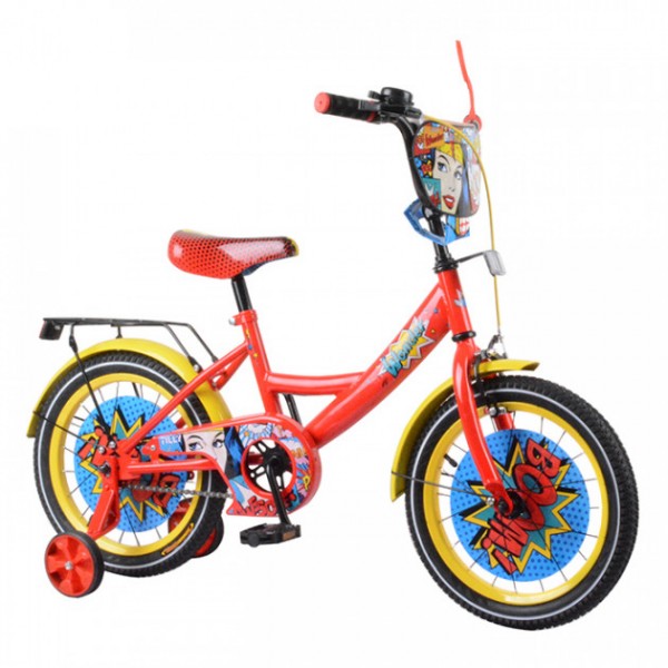 

Велосипед TILLY Wonder 16" red + yellow (T-216219) (F00199807)