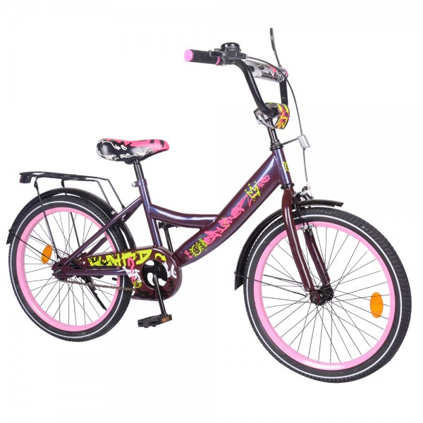 

Велосипед Tilly EXPLORER 20" T-220116 Purple Pink (F00203118)