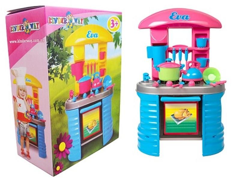

Кухня Kinderway с посудой игрушечная 04-404