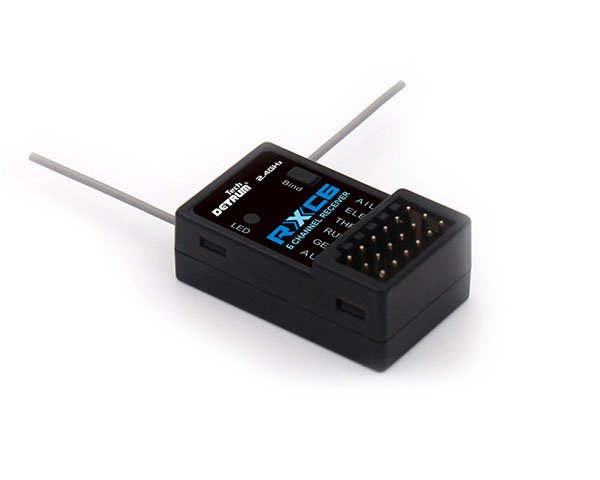 

Приемник Dynam Detrum RXC6 6CH mini 2.4G для GAVIN-6C, GAVIN-6A