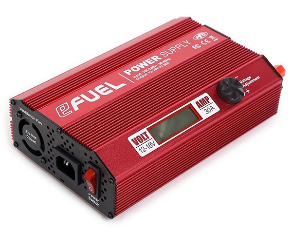

Блок питания SkyRC eFuel 30A Power supply 12-18В импульсный (SK-200013)