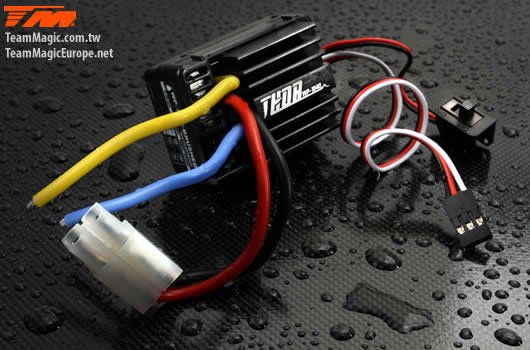 

Регулятор Team Magic E5 THOR WP-1040 100A Brushed ESC автомодели (TM191003)