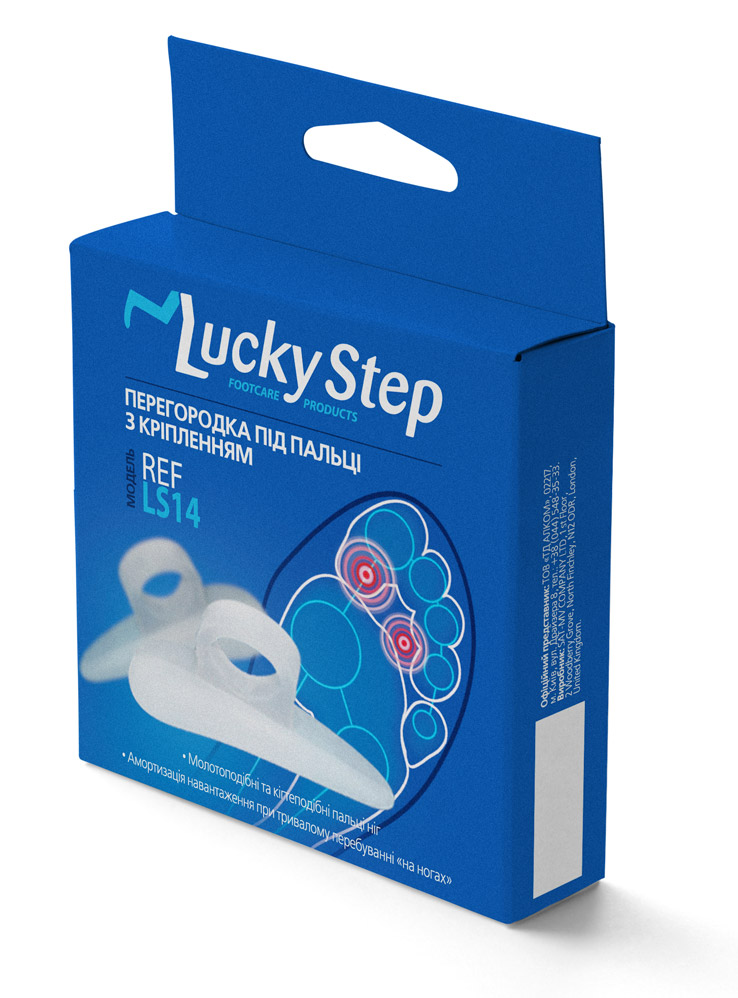 

Перегородка під пальці з кріпленням Lucky Step LS14