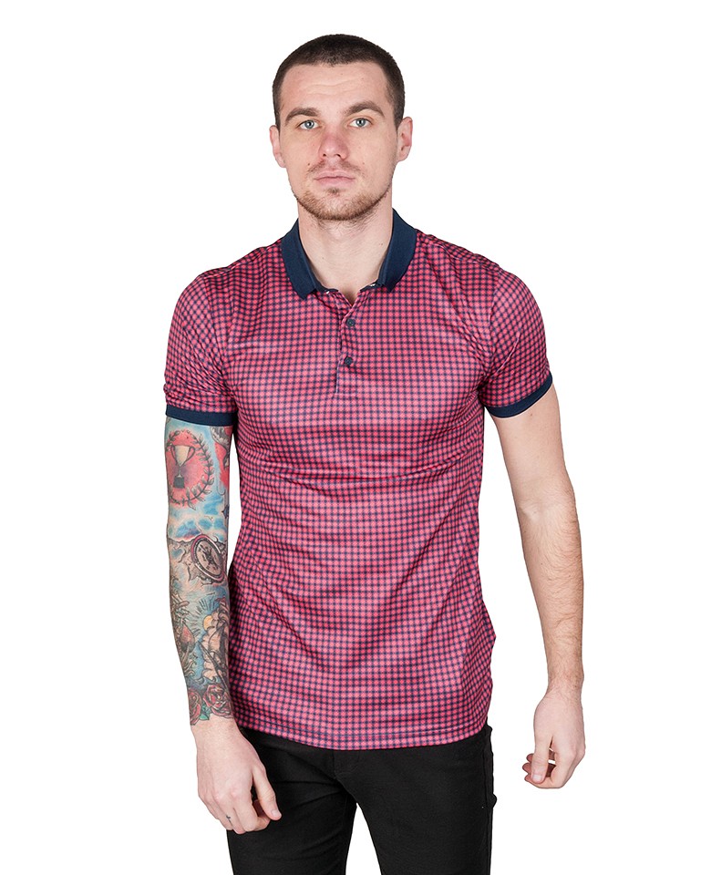 

Футболка поло FOLK 2XL красный 19FKG8035