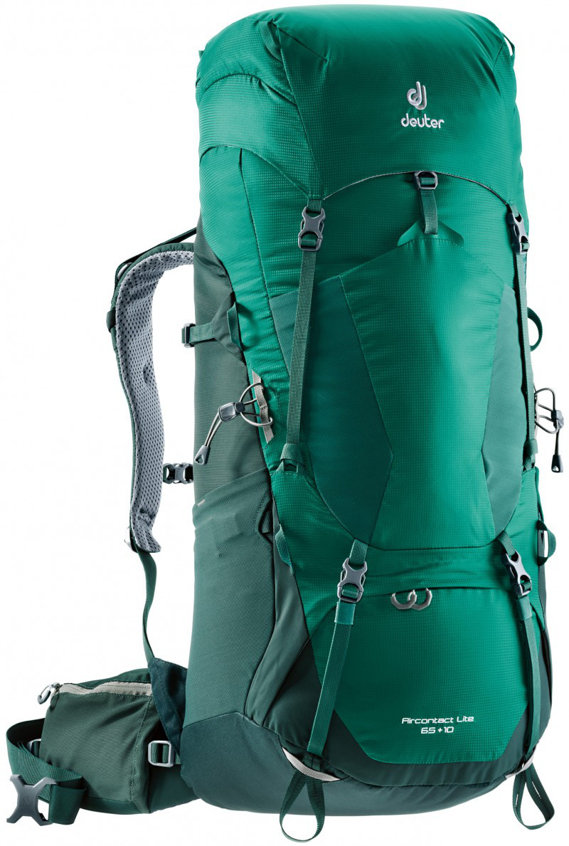 

Рюкзак туристический Deuter Aircontact Lite 65+10 alpinegreen-forest (4340318 2231)